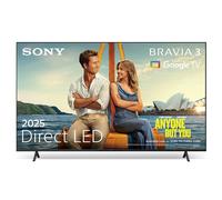 Sony 43"BRAVIA 3 Direct LED 4K HDR Smart GOOGLE TV-K43S35BP(Playstation Remote Play,Google Cast,Dolby Vision/Atmos)