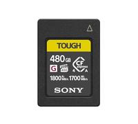 Sony 480GB Tough CFexpress Type A Flash Memory Card | VPG400 High Speed G Series with Video Performance Guarantee (Read Speed 1800MB/s, Write Speed 1700MB/s) - CEA-G480T (480GB)