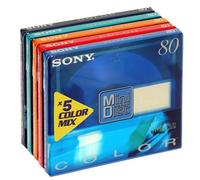 Sony 5 Pack 80min MiniDisc Colour Cello Wrap SPECIAL EDITION