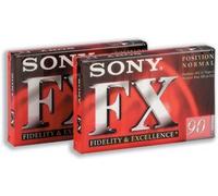 Sony 5 Pack C90 FX Ferric Audio Tape