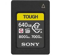 Sony 640GB CFexpress Type A TOUGH Memory Card (800MB/s Read | 700MB/s Write)