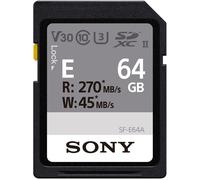Sony 64GB E Series UHS-II SDXC Memory Card
