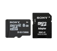 Sony 8 GB microSDHC Flash Memory Card (SR8A4)