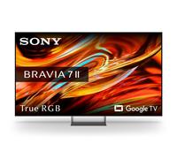 Sony BRAVIA 7 II True RGB 85 Inch TV, 4K Smart TV (Google TV), RGB LED, XR Processor with AI Technology, 120hz Television with Dolby Vision/Atmos, PS5 compatibility, 85XR75M2, 2026 Model
