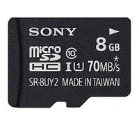 Sony 8GB Class 10 UHS-1 Micro SDHC up to 70MB/s Memory Card (SR8UY2A/TQ) Size: 8GB, Model: SR8UY2A/TQ, Electronics & Accessories Store