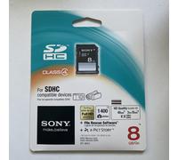 Sony 8GB SDHC High Speed SD Memory Card Full HD SF-8N4 New/Sealed