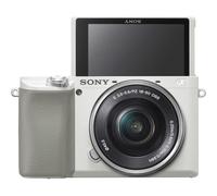 Sony a6100L Mirrorless Camera with 16-50mm Lens - White