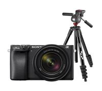 Sony A6400 + 18-135mm F/3.5-5.6 OSS + Joby Compact Advanced Tripod | ✅5 years warranty