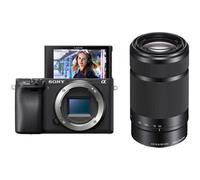 Sony a6400 Mirrorless Camera with 55-210mm Lens Kit - Black