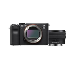 Sony A7C Black Edition + FE 28-60mm F4-5.6 Zoom Lens (ILCE7CLB.CEC) | ✅Spring Deals | 5 years warranty