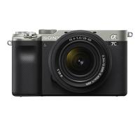 Sony Alpha 7C Compact full-frame Camera in Silver - Body With 28-60mm Zoom Lens