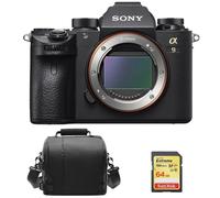 Sony a9 Full-Frame Mirrorless Camera Body with 64GB SD Card & Camera Bag