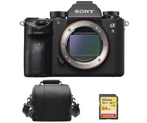 Sony a9 Full-Frame Mirrorless Camera Body with 64GB SD Card & Camera Bag
