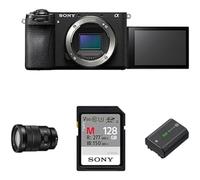 Sony Alpha 6700 | APS-C Mirrorless Camera + Video Creator kit including E PZ 18-105mm F4 G OSS Lens, Memory Card and Rechargable Battery Pack