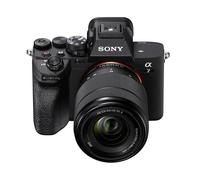 Sony Alpha 7 IV Full-frame camera with 28-70mm lens - 33 MP, real-time autofocus, 10 fps, 4K 60p video, touchscreen, professional features for photos and videos
