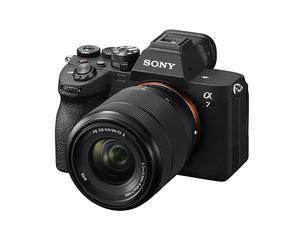 Sony Alpha 7 IV Full-frame camera with 28-70mm lens - 33 MP, real-time autofocus, 10 fps, 4K 60p video, touchscreen, professional features for photos and videos