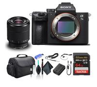 Sony Alpha a7 III Mirrorless Camera with 28-70mm Lens ILCE7M3K/B with Bag, 64GB Card, Card Reader, Plus Accessories