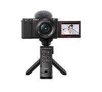 Sony Alpha Zv-E10 Compact System Vlogging Camera Creator Grip Kit One Colour