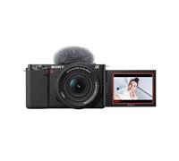 Sony Alpha ZV-E10K (Previously ZV-E10L) with Upgraded SELP1650 (Ver 2) Power Zoom Lens | 24.2 MP Interchangeable-Lens Mirrorless vlog Camera, Made for Creators |APS-C Sensor 4K Movie Recording-Black