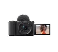 Sony Alpha ZV-E10M2K 26 MP Interchangeable Lens Mirrorless Vlog Camera for Creators (16-50mm Power Zoom Lens) | APS-C Sensor | 4K 60p with 10bit 4:2:2 Recording - (Black)