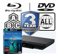 Sony Blu-ray Player UBP-X700 All Zone Code Free MultiRegion 4K Blue Planet 2