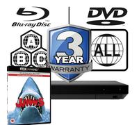 Sony Blu-ray Player UBP-X700K All Code Free MultiRegion 4K & Jaws UHD