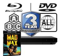 Sony Blu-ray Player UBP-X700K All Code Free MultiRegion 4K & Mad Max Fury Road