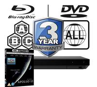 Sony Blu-ray Player UBP-X700K All Zone Code Free MultiRegion 4K & Apollo 13 UHD
