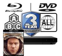 Sony Blu-ray Player UBP-X700K All Zone Code Free MultiRegion 4K & The Martian