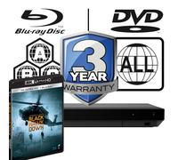 Sony Blu-ray Player UBP-X700K All Zone Free MultiRegion 4K & Black Hawk Down UHD