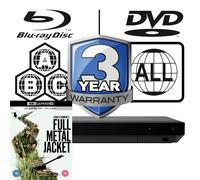 Sony Blu-ray Player UBP-X700K All Zone Free MultiRegion 4K & Full Metal Jacket