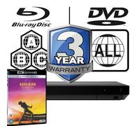 Sony Blu-ray Player UBP-X700K Code Free MultiRegion 4K & Bohemian Rhapsody UHD