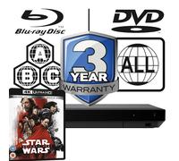 Sony Blu-ray Player UBP-X700K Code Free MultiRegion 4K & Star Wars The Last Jedi