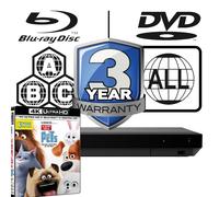Sony Blu-ray Player UBP-X700K Code Free MultiRegion 4K & The Secret Life of Pets