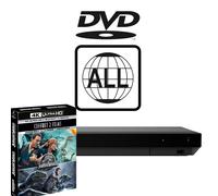 Sony Blu-ray Player UBP-X700K DVD MultiRegion & Jurassic World 2 Movie Bundle
