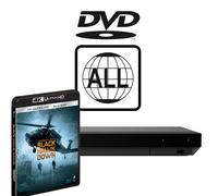 Sony Blu-ray Player UBP-X700K MultiRegion for DVD & Black Hawk Down 4K UHD