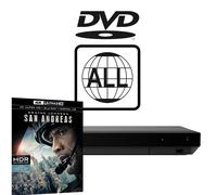 Sony Blu-ray Player UBP-X700K MultiRegion for DVD & San Andreas 4K UHD