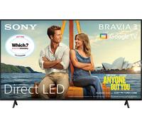 Sony Bravia 3 43" 4K Ultra HD Smart Google TV [2025] - K43S35BP, Black