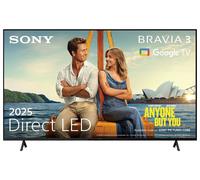 Sony Bravia 3 85inch K85S35BP LED HDR 4K Ultra HD Google TV