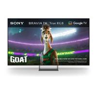 Sony BRAVIA 7 II True RGB 85 Inch TV, 4K Smart TV (Google TV), RGB LED, XR Processor with AI Technology, 120hz Television with Dolby Vision/Atmos, PS5 compatibility, 85XR75M2, 2026 Model