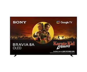 Sony BRAVIA 8A OLED 55 Inch 4K HDR Google Smart TV, Gaming Features for PlayStation 5 and IMAX Enhanced, Dolby Vision Atmos, Google Cast, Apple AirPlay, 120Hz 55XR8A