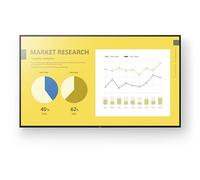 Sony Bravia Professional Displays FW-50EZ20L - EZ20L Series - 50" LED-backlit LCD display - 4K - entry-level displays for businesses designed for 16/7 operation.