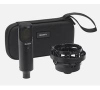 SONY-C80 Pro Audio Studio Microphone; Frequency Range 20Hz to 20kHz; Unidirectional; Noise Elimination Construction; Advanced Capsule Technology; XLR - Podcast & Recording Black