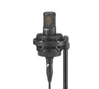 SONY-C80 Pro Audio Studio Microphone; Frequency Range 20Hz to 20kHz; Unidirectional; Noise Elimination Construction; Advanced Capsule Technology; XLR - Podcast & Recording Black