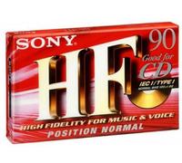 SONY C90HF Audio Tape - 90 minutes (pack of 3)