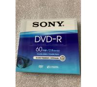Sony Camcorder Disc DVD-R 60 Mins Double Sided Pack of 2