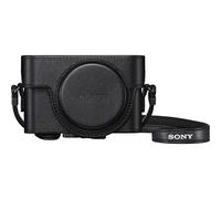 SONY Camera Jacket Leather Case for RX100 Series Black LCJ-RXK BC NEW from Japan