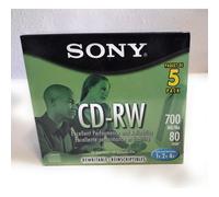 SONY CD-RW80 5-Pack