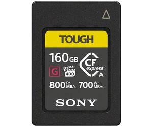 Sony CEA-G160T Compact Flash Express 160GB, 800 MB/s, 700 MB/s, Black