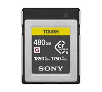 Sony 480GB CFexpress Type B TOUGH Memory Card (1850MB/s Read | 1600MB/s Write)